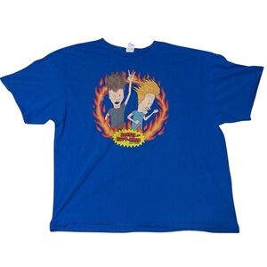 Vintage Beavis and Butt-Head Mike Judge Delta Pro Weight Tee 3XL